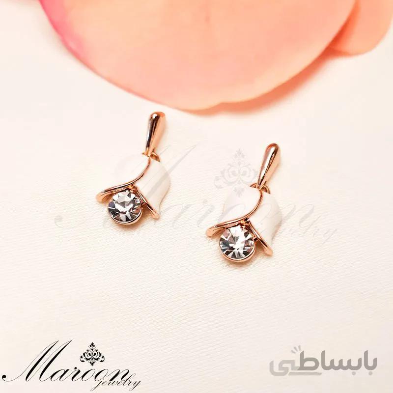 گوشواره لاله واژگون مارون CG123
