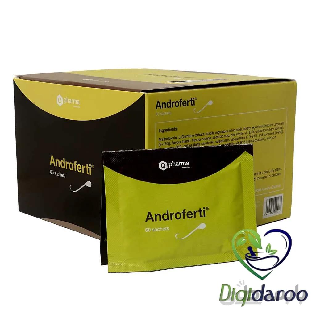 ساشه آندروفرتی کیوفارما بسته 60 عددی ا Q Pharma Androferti