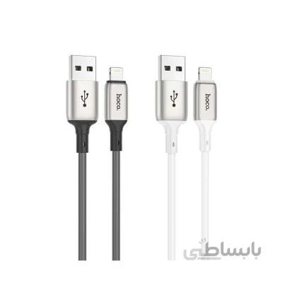 کابل تبدیل USB به Lightning هوکو مدل X66 طول 1 متر