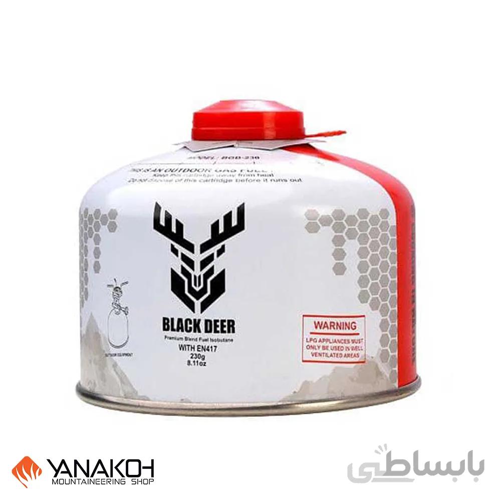 کپسول گاز کوهنوردی 230 گرمی black deer