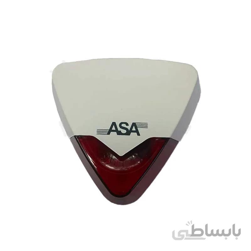 آژیر پیزو فلاشردار آسا دزدگیر ا ASA Pizo Alarm and Flasher