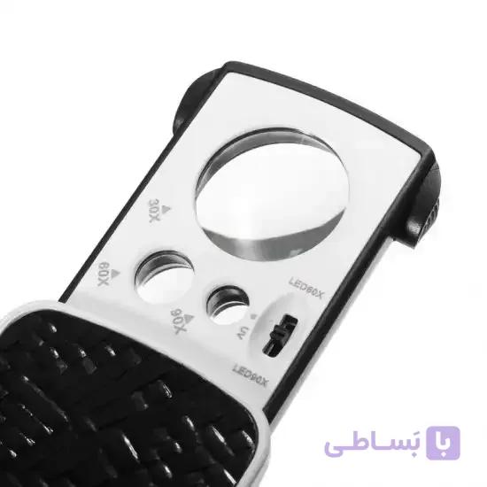 ذره بین کشویی ۳ لنز ۳۰X , 60X , 90X