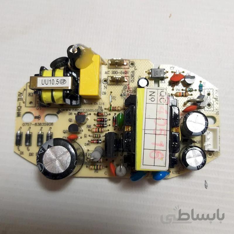 منبع تغذیه ۳۴ و ۱۲ ولت