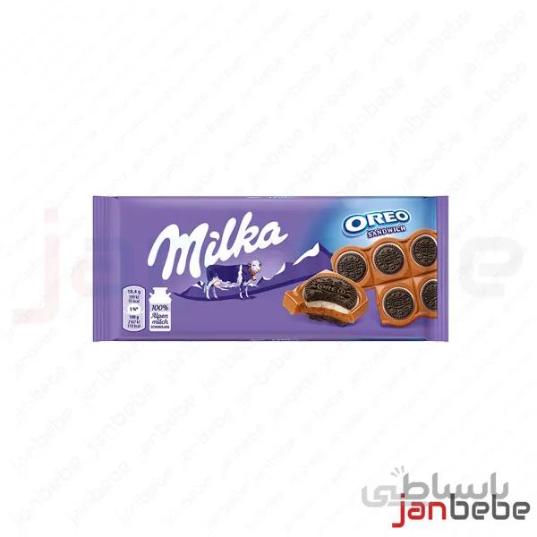 شکلات ۹۲ گرمی میلکا مدل OREO