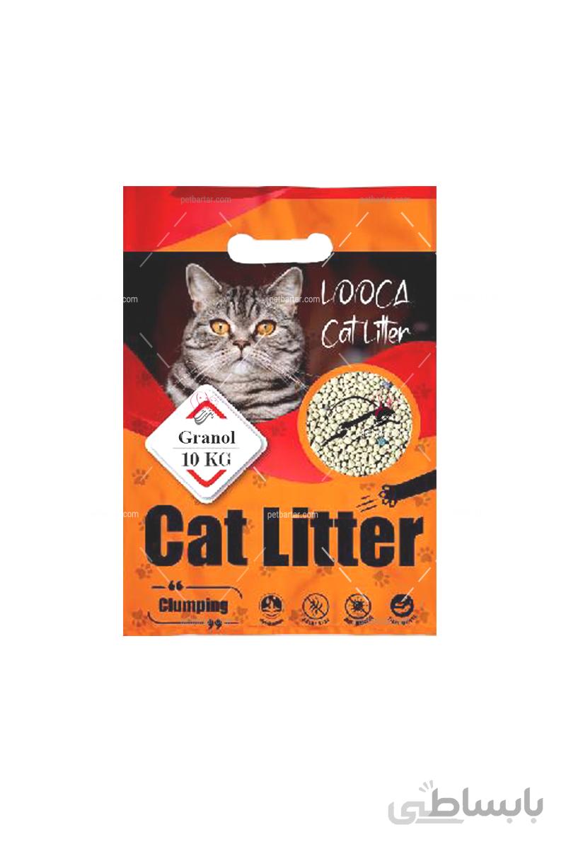 خاک گربه گرانول لوکا ۱۰ کیلویی | Looca Granol Cat Litter