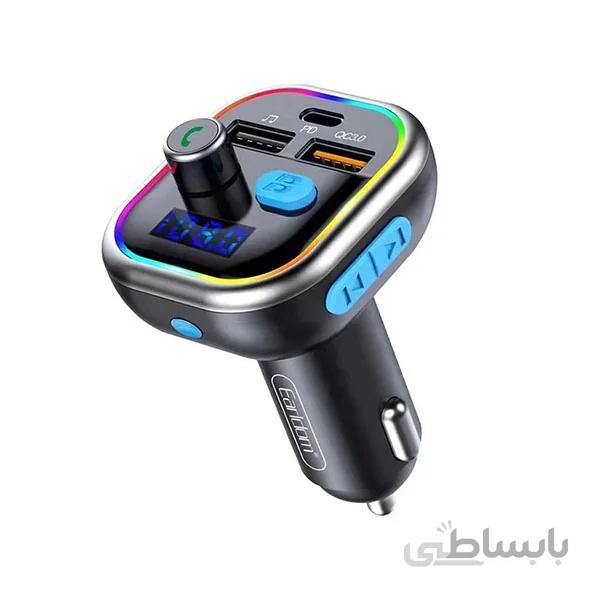 شارژر فندکی با قابلیت پخش موسیقی و تماس ارلدام Earldom Bluetooth Car Charger ET-M61