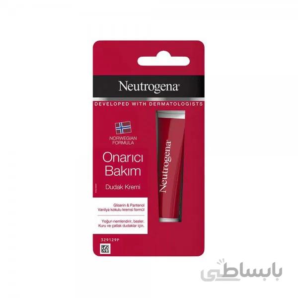 کرم ترمیم کننده پوست لب نوتروژینا Neutrogena