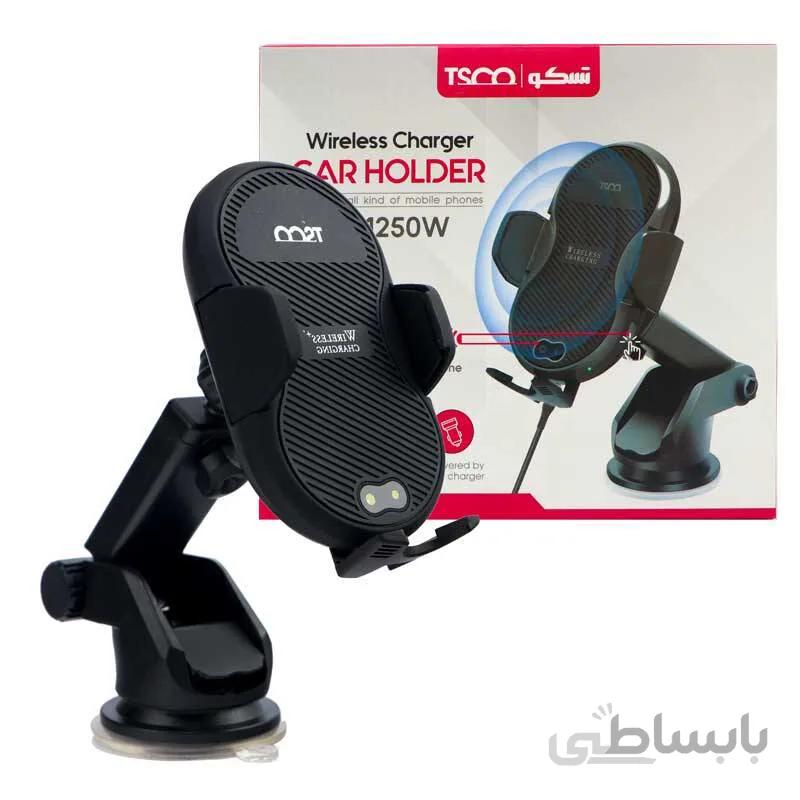 پایه نگهدارنده و شارژ بی سیم موبایل تسکو TSCO TH 1250W