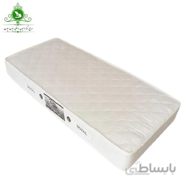 تشک یک نفره طبی فنری رویال مدل ساحل 4