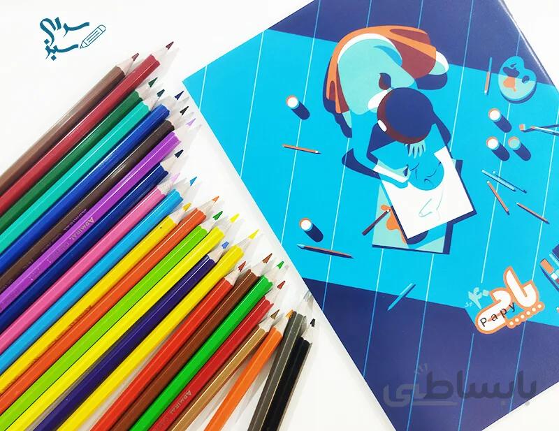 دفتر نقاشی 40 برگ