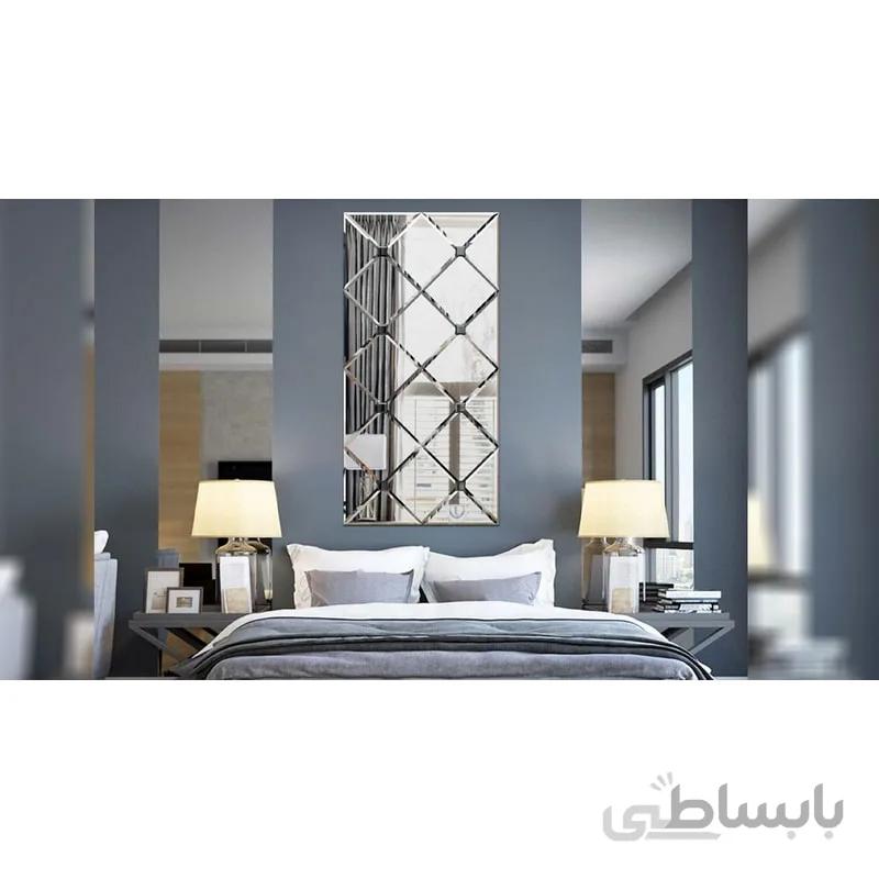 آینه دکوراتیو سفارشی لوزی