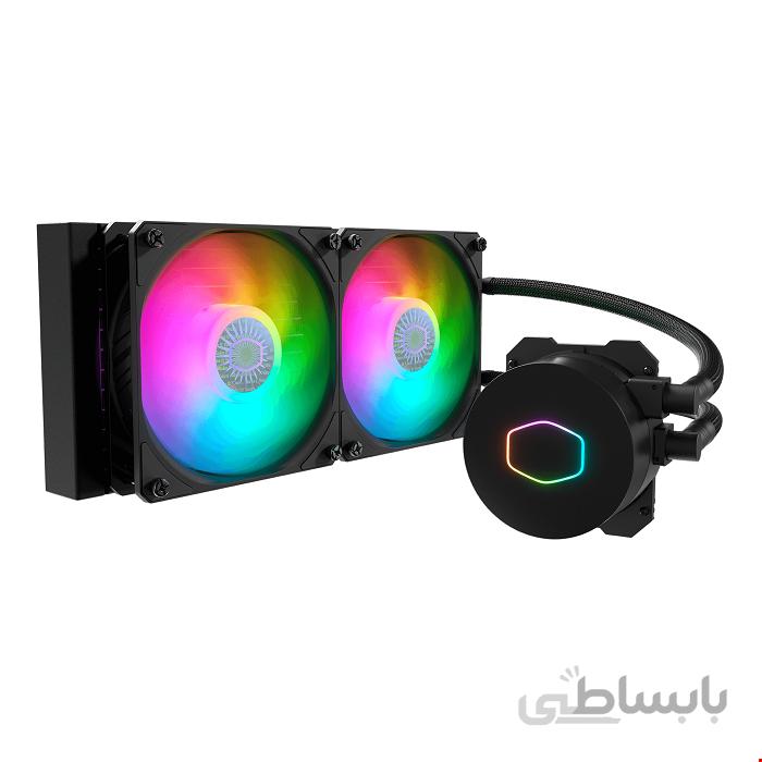 خنک کننده مایع پردازنده کولر مستر MASTERLIQUID ML240L V2 RED ا Cooler Master MASTERLIQUID ML240L V2 RED CPU Liquid Cooler