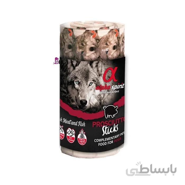 تشویقی سگ آلفا اسپریت ژامبون خوک (2 عدد)