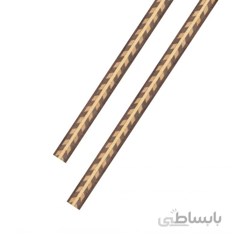 نوار معرق چوبی گندمی