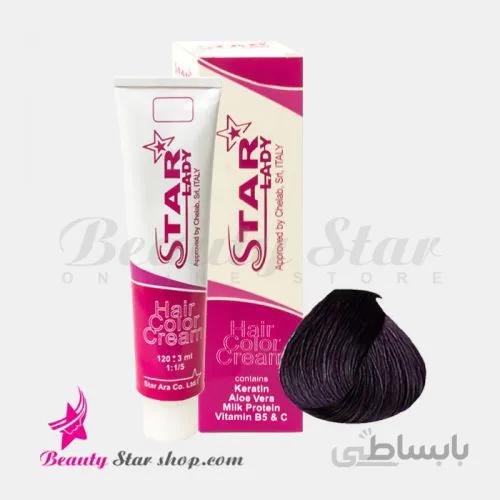 رنگ موی شرابی تیره شماره 3.20 استارليدی حجم 120 ميلی لیتر