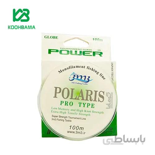 نخ ماهیگیری نایلونی 100 متری polaris سایز 0.45mm