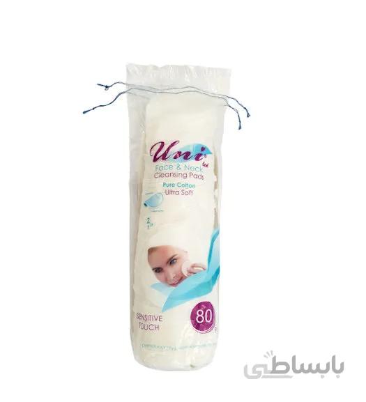 پد آرایش پاک کن دو در یک 80+20 عددی یونی لد ا Uni Led 2 In 1 Deep Cleansing Pads Pack Of 100