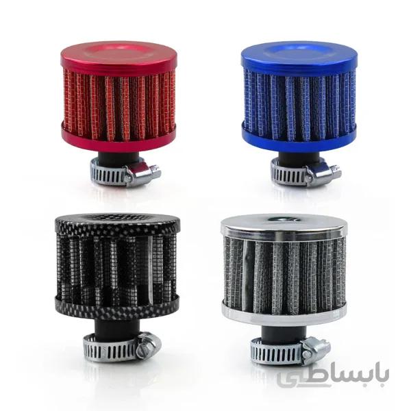 فیلتر بخار روغن اسپرت K&N طرح مینی ا K&N Universal Mini Oil Air Intake Filter