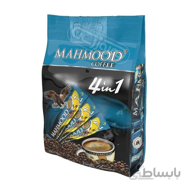 پودر قهوه با طعم وانیل 1*4 محمود 432 گرمی 24 عددی