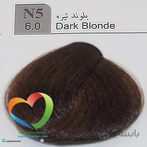 رنگ موی لاکچری دوپیر مدل N5 (6.0) بلوند تیره100 میل | Dupier Hair Color