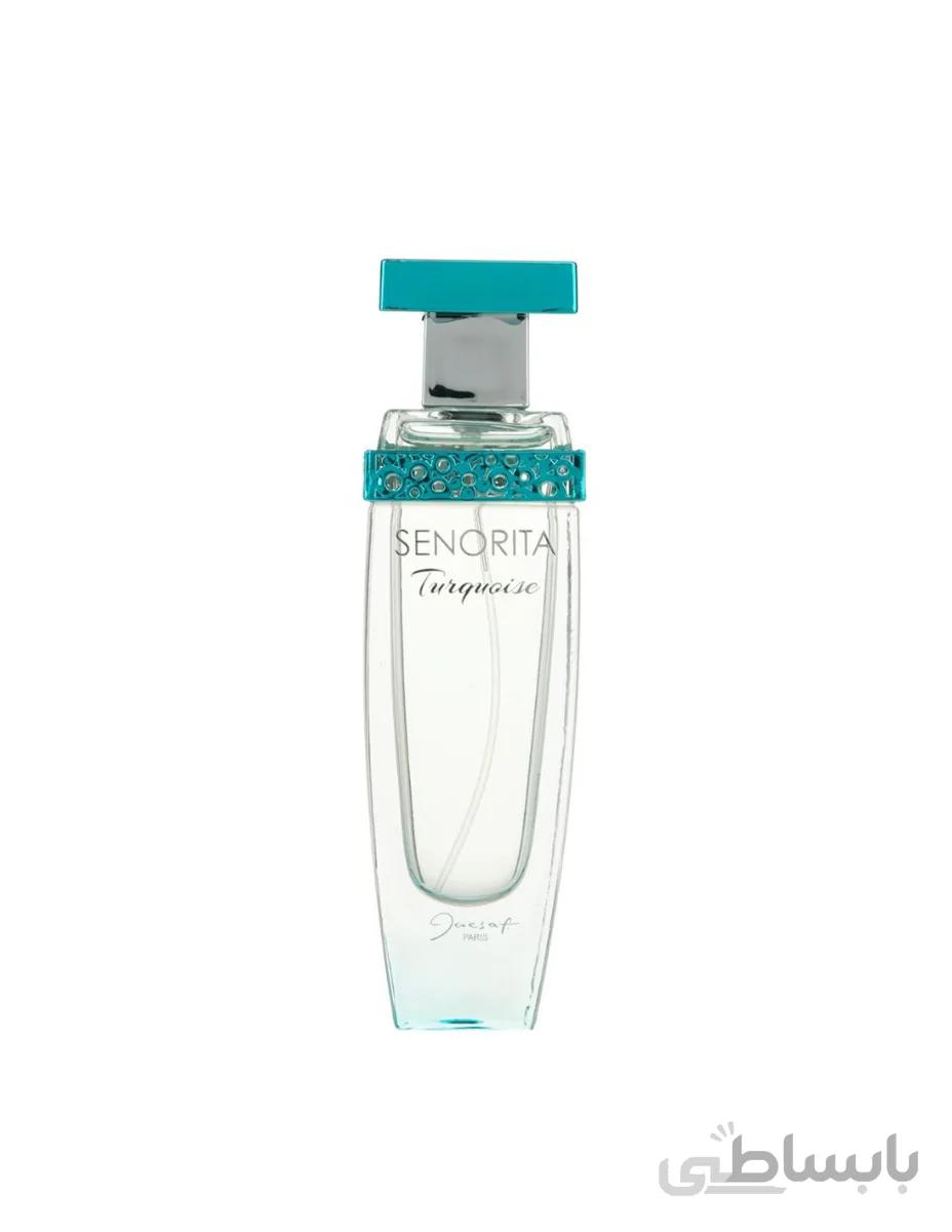ادو پرفیوم زنانه ژک ساف مدل Senorita Turquoise حجم 75 میلیلیتر ا Jacsaf Senorita Turquoise Eau De Parfum For Women 75ml