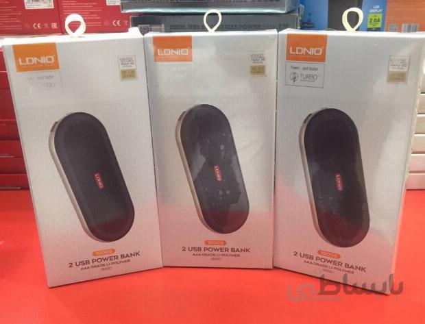 پاوربانک ldnio مدل rp1021 ظرفیت 10000 میلی آمپر ساعت