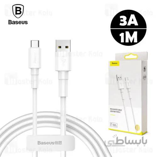 کابل شارژ 100% اورجینال تایپ سی مدل بیسوس