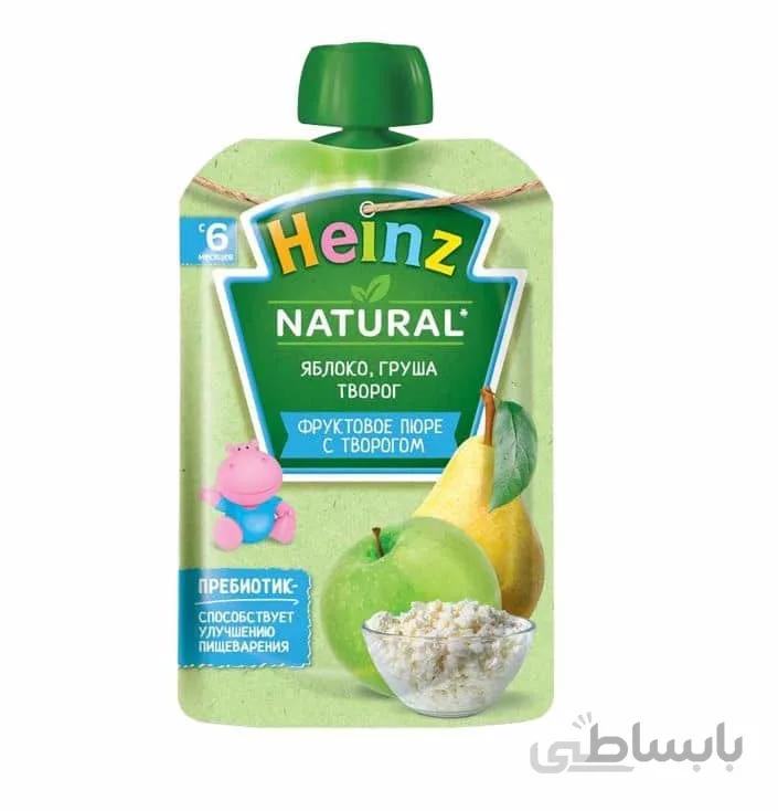 پوره ساندیسی سیب، گلابی و پنیر هاینز Heinz