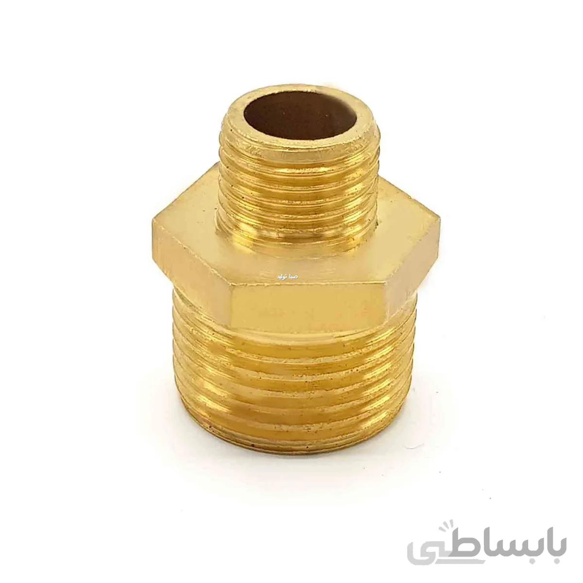 مغزی 1 اینچ به 1/2 برنجی