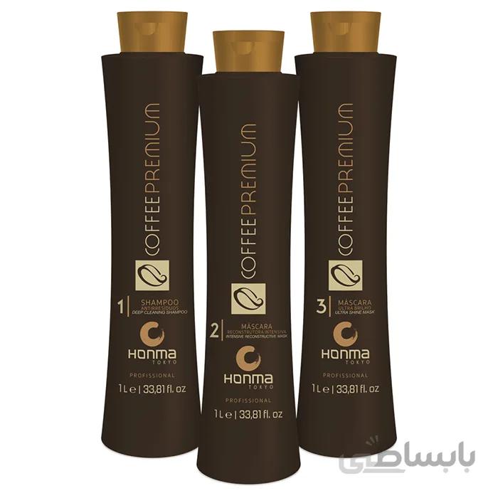نانو کراتین قهوه قهوه ای هونما Honma Coffee Premium