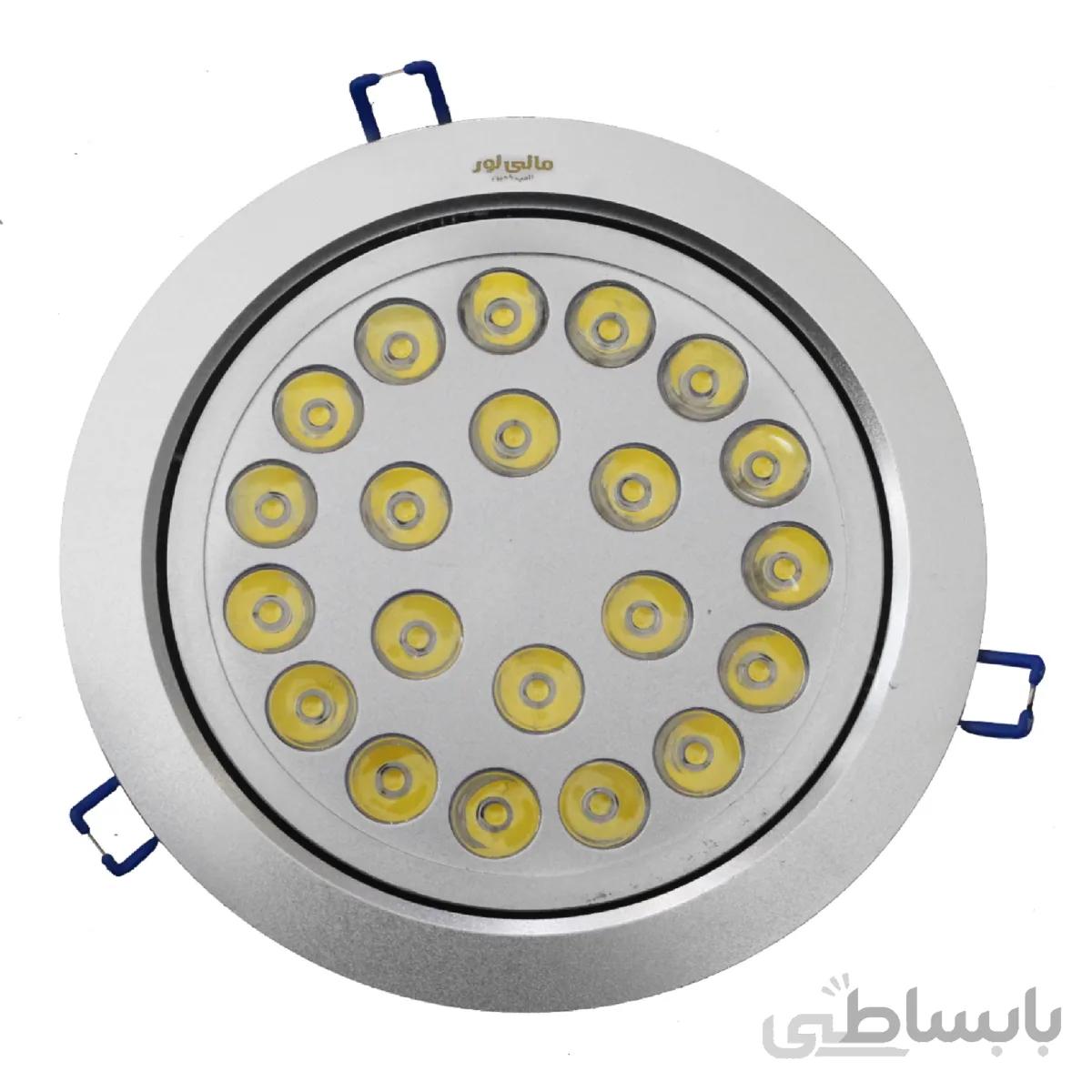 چراغ سقفی توکار گرد 21 وات