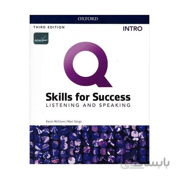 کتاب Q Skills for Success 3rd Listening and speaking Intro