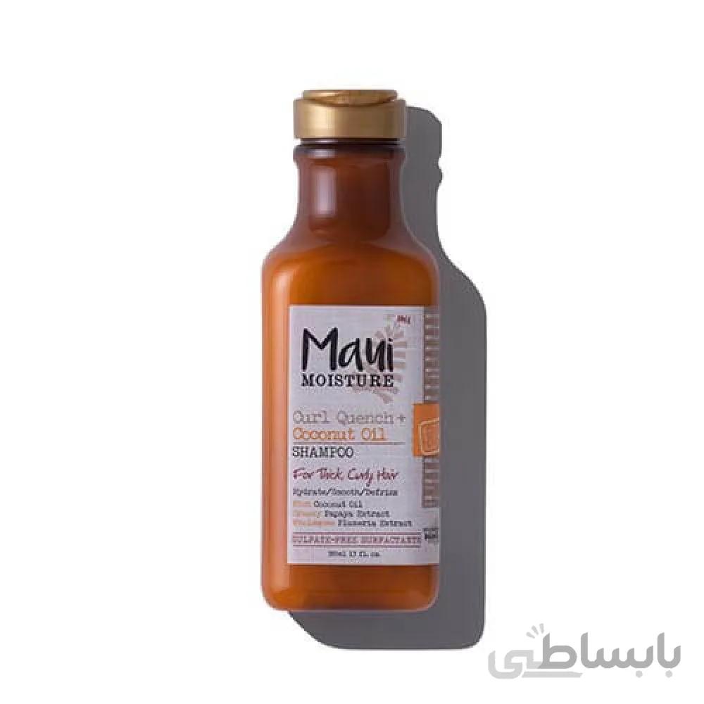 شامپو نارگیل ماوی حجم 385 میل امریکا Maui Moisture Curl Quench + Coconut Oil Shampoo