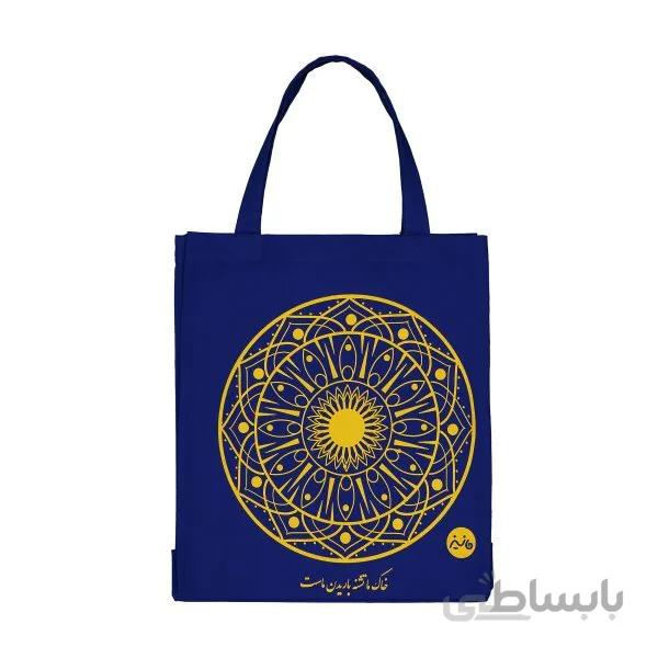 ساک خرید مانیز طرح کلاسیک مدل ماندالا
