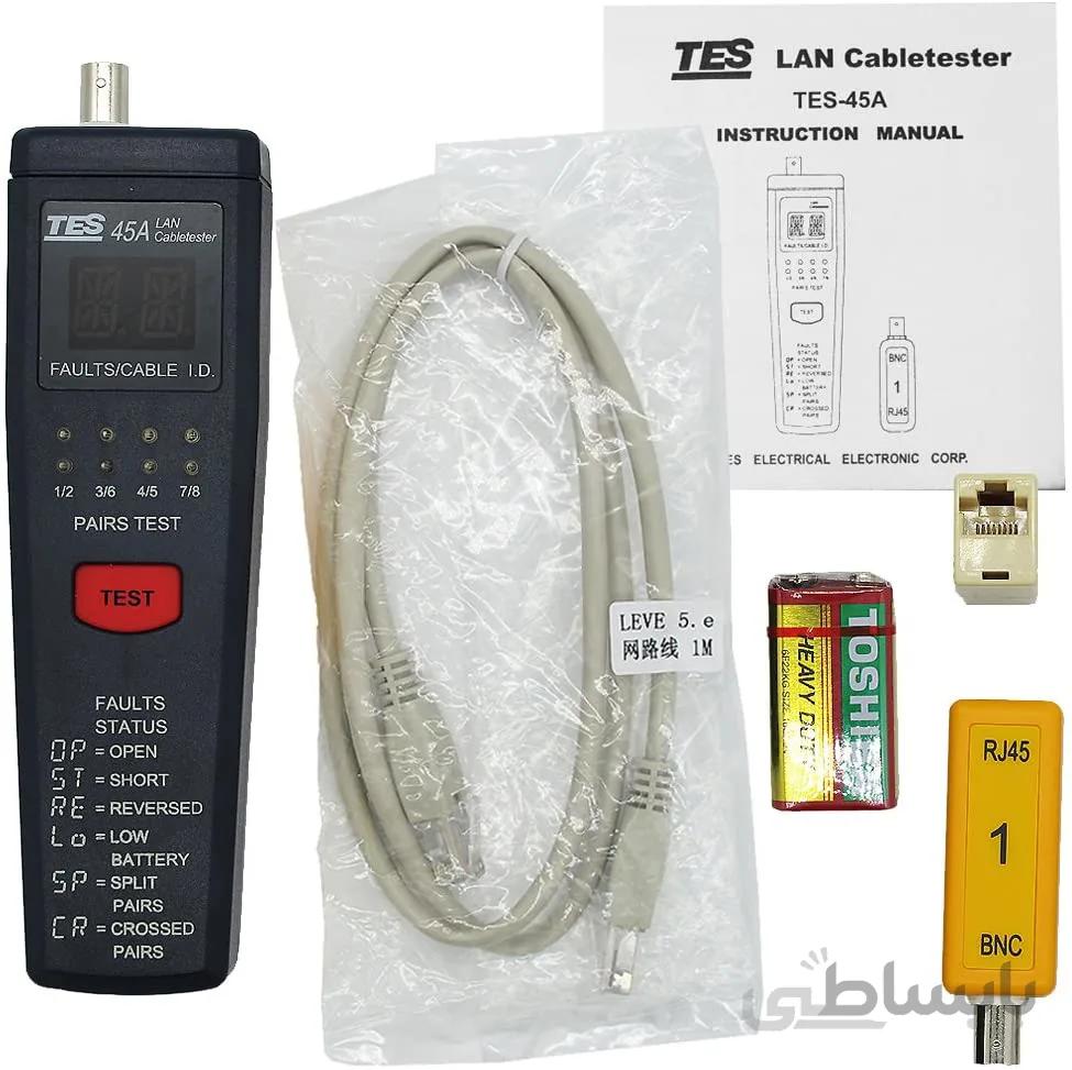 تستر کابل شبکه مدل TES-45A
