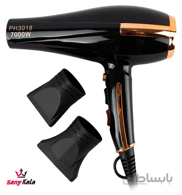 سشوار حرفه ای فیلیپس PHILIPS مدل PH-3018 قدرت 7000 وات ا Philips hair dryer PHILIPS model PH-3018