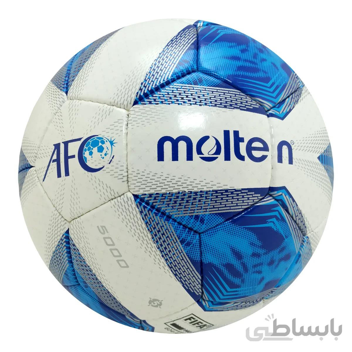 توپ فوتبال مولتن 5000 مدل AFC 2021 سایز ۵