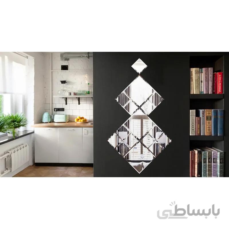 آینه دکوراتیو تجسم مدل TABAN01