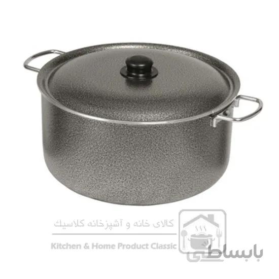 قابلمه درب فلزی تفلون تابان سایز ۵۲