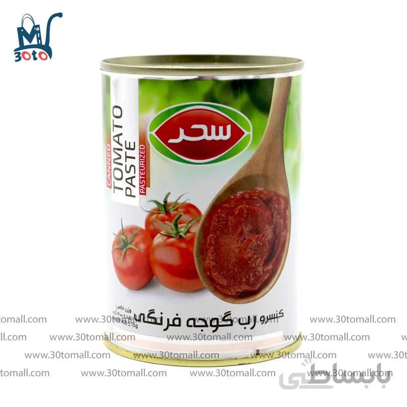 رب گوجه فرنگی سحر 400 گرم