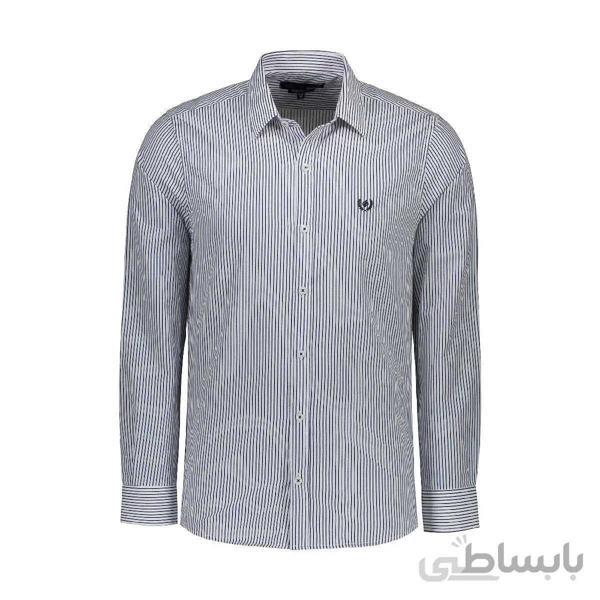 پیراهن استین بلند مردانه رگولار