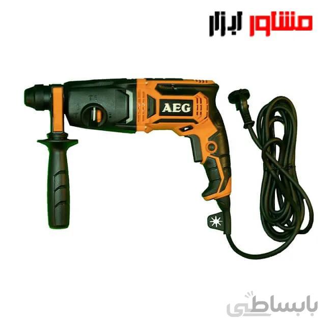 دریل بتن کن آ ا گ مدل KH 24 IE ا AEG KH 24 IE Impact Drill