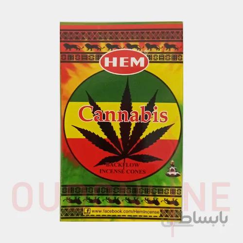 عود خوشبو کننده آبشاری هِم Hem مدل کانابیس(شاهدانه) Cannabis