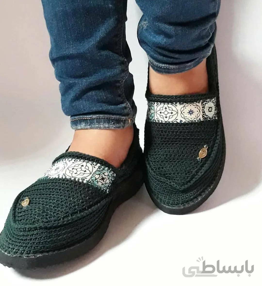 گیوه زنانه طرح اصفهان کد ch-3015