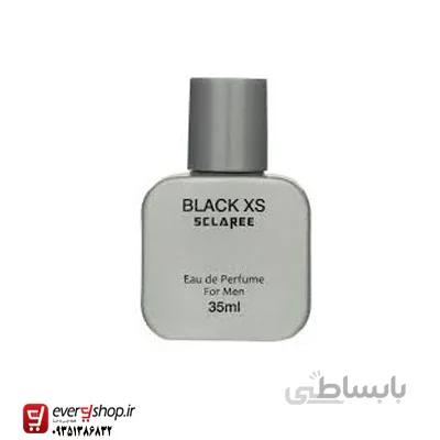 عطر جیبی مردانه اسکلاره مدل BLACK XS حجم 35 میلی لیتر