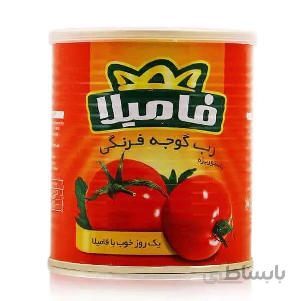 رب گوجه فرنگی فامیلا کلیددار 800 گرم