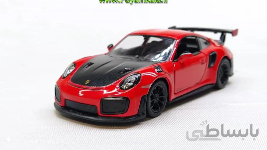 ماشین فلزی پورشه (PORSCHE 911 GT2 RS KINSMART) قرمز