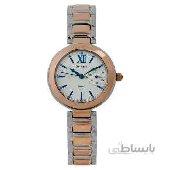 ساعت مچی عقربه ای زنانه کاسیو مدل SHE-3050SG-7AUDR ا Casio SHE-3050SG-7AUDR Watch For Women