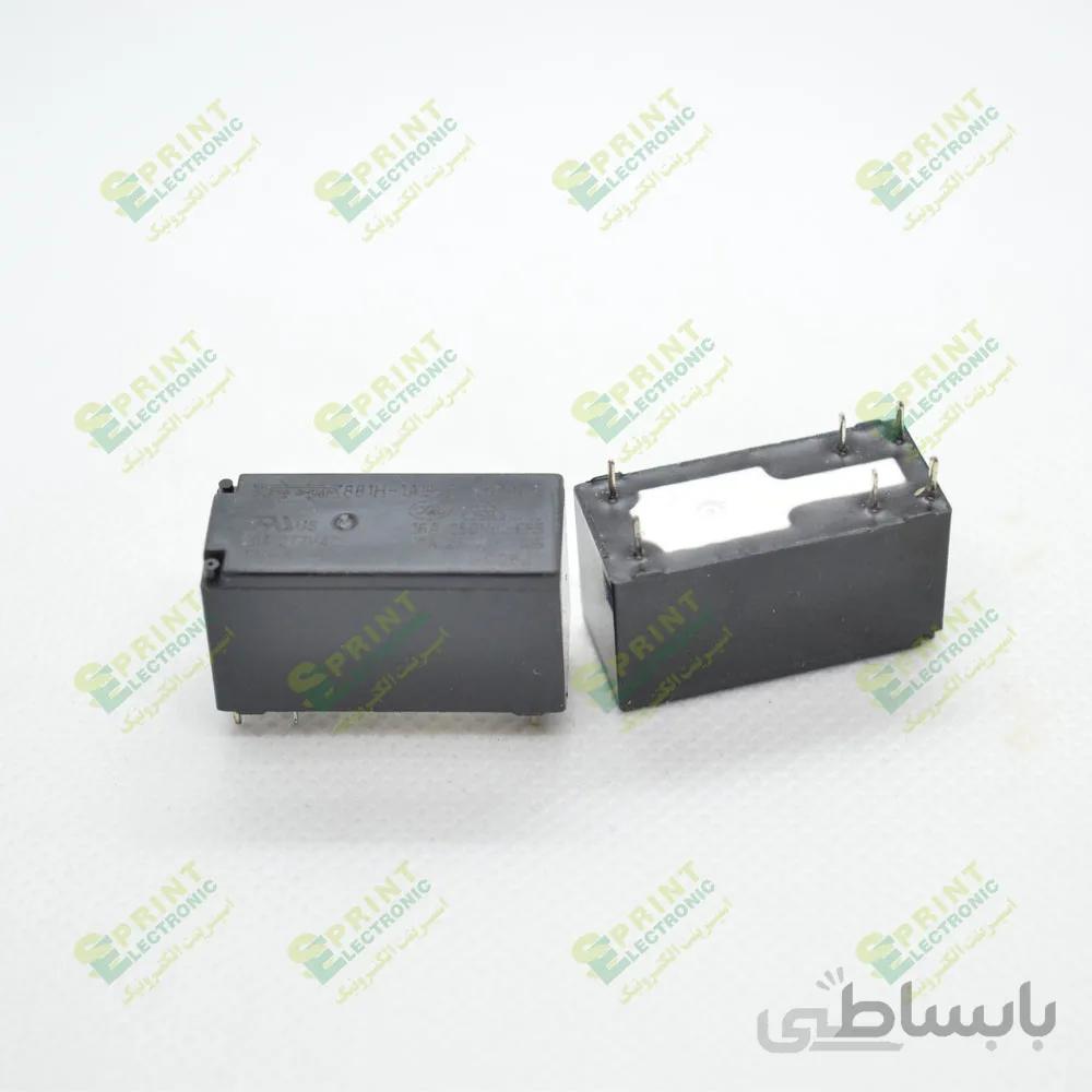 رله 5 ولت کتابی ارتفاع کوتاه 6 پایه 16 آمپر Song Chuan 881H-1AH-C-5VDC