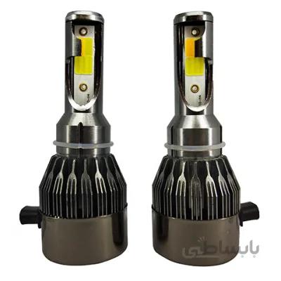 هدلایت سه رنگ چهار حالته فلشر زن مدل D7 پلاس پایه H4